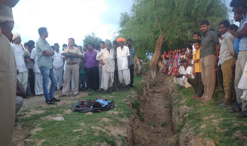 jalore matter in bagoda accident of a girl