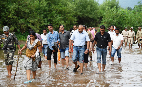 IAS crossing drain