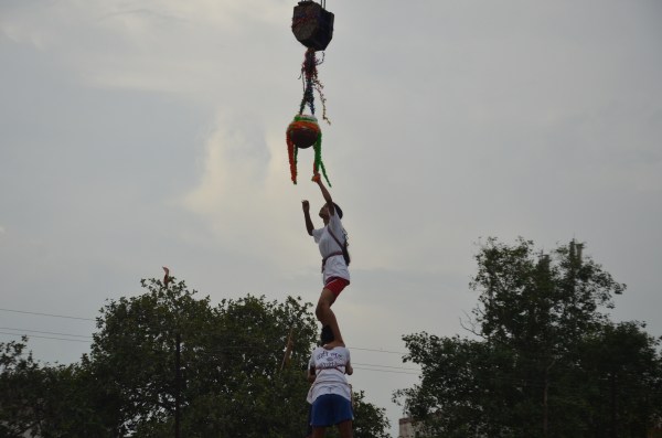Girls made Govinda first time in Raipur