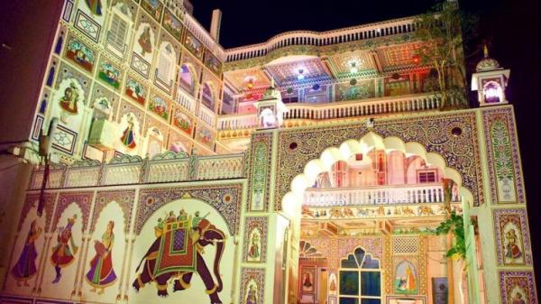 havelis of mandawa rajasthan