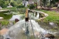 Ground Water, Ground Water Overflow, Water Overflow in Rajasthan, Bheem Sagar Rajasthan, Bagher Rajasthan, Amjhar Temple Jhalawar, Rajasthan patrika, Kota Patrika, Patrika news, kota News, जलधार, कुदरत का करिश्मा, राजस्थान पत्रिका, पत्रिका न्यूज, भारत पत्रिका