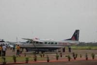 CM Rajasthan, Vasundhara Raje, Rajasthan CM, Kota Airport, Flight, Flight From Kota, Air Connectivity Rajasthan, Flight From Kota to Jaipur, Flight From Jaipur to Kota, Supreme Airlines, Cessna Grand Caravan, Aircraft, Kota Jaipur Flight timetable, Kota Jaipur Air fare, Kota, Kota Latest News, Rajasthan Patrika, Kota Patrika, Patrika News, Kota News