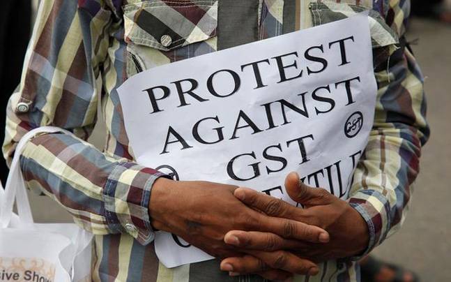 GST, GST India, Protest Against GST, Bhopal News in Hindi, MP News in Hindi