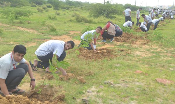 Greenothon: Tree Plantation by Allen Career Institute and JDB College
