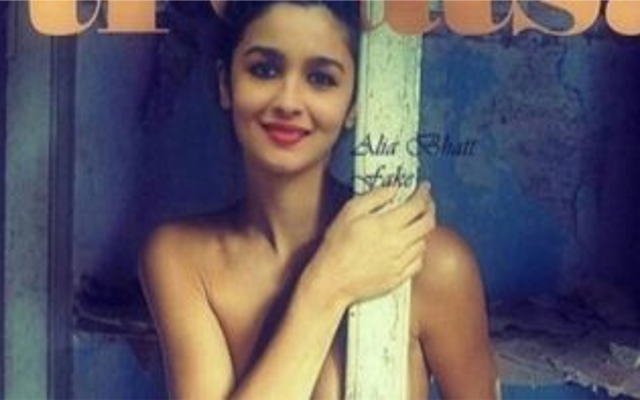 alia bhatt fake photo