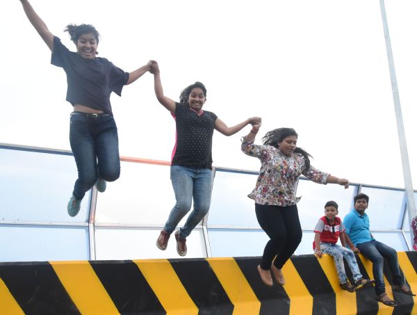Selfie at Hanging Bridge