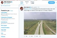 Hanging Bridge, kota patrika, Single Spine Bridge, Bridge on chambal, HangingBridge kota, East West Corridor, हैंगिंग ब्रिज, हैंगिंग ब्रिज कोटा, हैंगिंग ब्रिज इन इंडिया, Rajasthan Patrika, Kota, NHAI, Kota News, Patrika News, Kota Police,Hanging Bridge load testing report