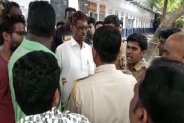 Protest against police, Kota Police, Guamanpura police station, Crime In Kota, Crime In Rajasthan, Rajasthan Patrika, Kota Patrika, Patrika News, Kota News 