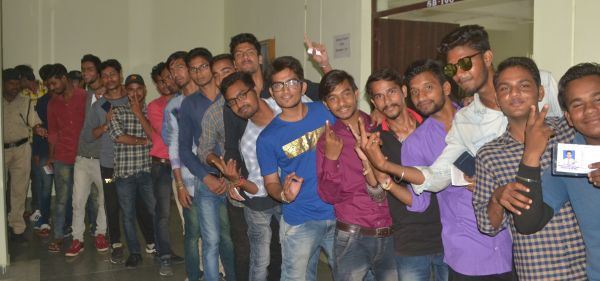 Student Union Election Voting in Kota