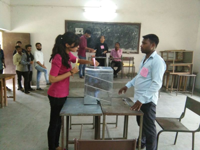 Students Union Election, Kota University, Kota Government college,  JDB college Kota, Kota Government Low college, Kota Government Arts college, Kota police, Sp Anshuman Bhomiya, ABVP, NSUI, छात्र संघ चुनाव, राजस्थान चुनाव, राजनीति की पाठशाला, चुनावी दंगल, एबीवीपी, एनएसयूआई, कोटा विश्वविद्यालय, लिंगदोह कमेटी