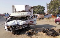 horrific road accident