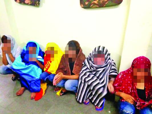 Sex Racket in Massage Parlor