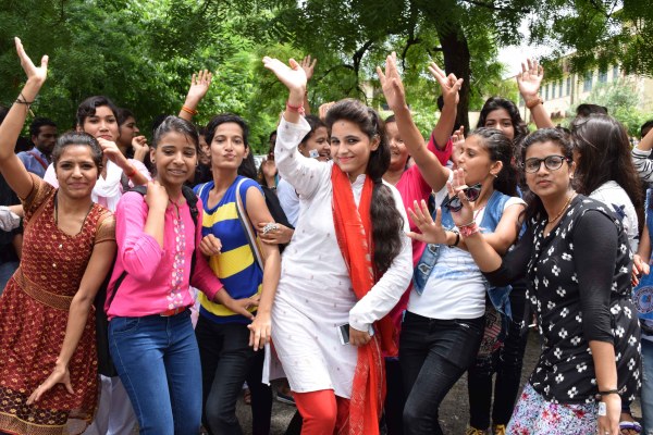 PICS: Student union election at udaipur 2017