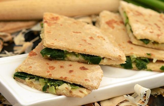 Oats and Spring Onion Paratha recipe