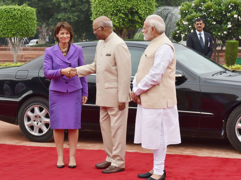 Swiss President Doris Leuthard