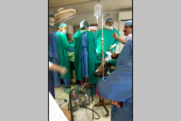 doctors of umaid hospital creating nuisance while operating a pregnant lady