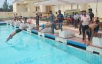 62nd district level school swimming competition in Kota