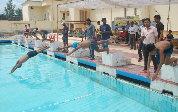 Swimming Competition in Kota