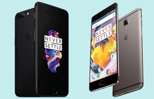 OnePlus 3t and Oneplus 5