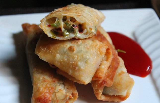veg cheese rolls