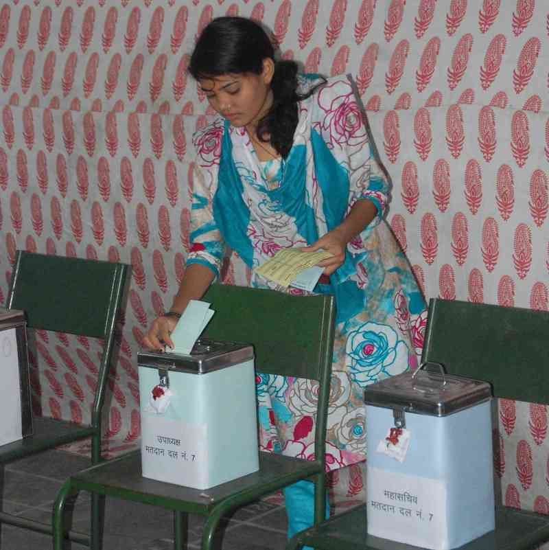 Student Union Election Vote Counting on 4 September 2017