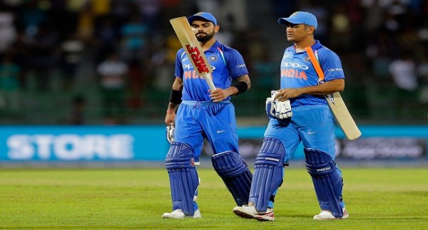 dhoni and kohli