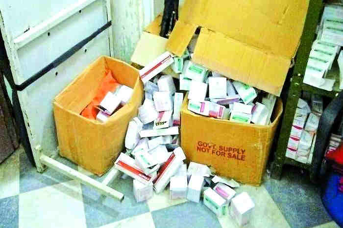 Drug delivery center spreading infection in alwar