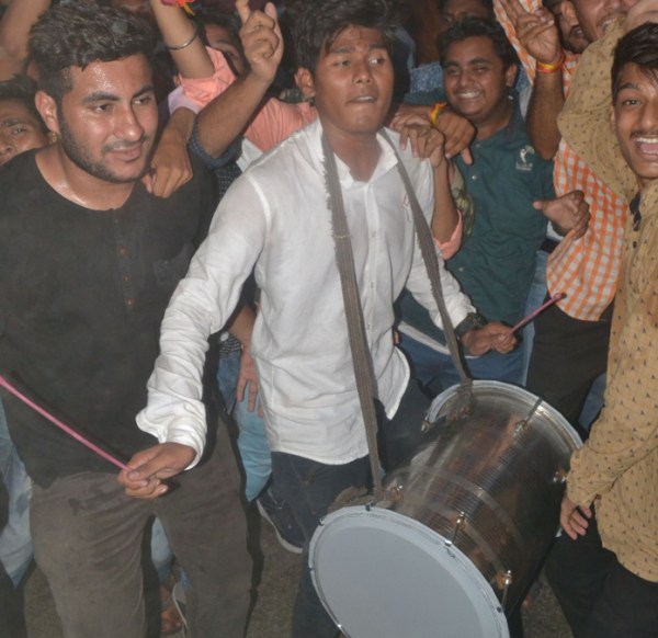 Celebration of Student Union Election Result
