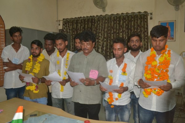 Celebration of Student Union Election Result