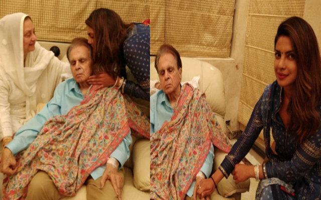 priyanka chopra meet dilip kumar