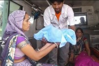 Delivery in 108 Ambulance in Kota