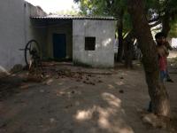 Firing stones in pinahat village madanpur