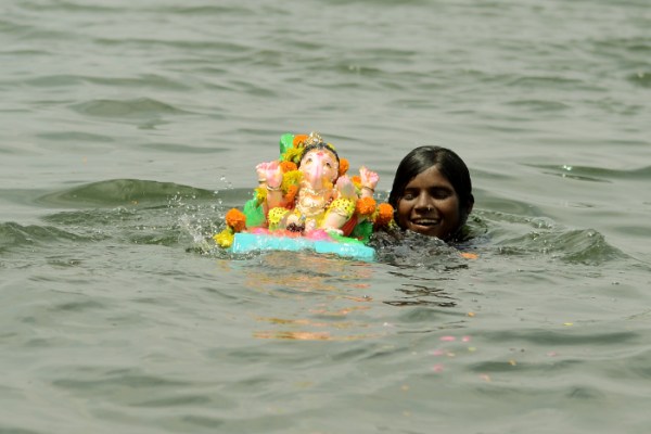 Ganpati Visarjan Program Celebration in Kota