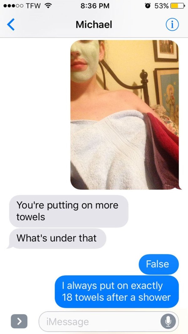 towel