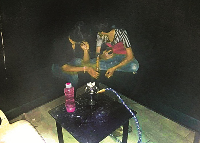 Huka smoke in Balotra