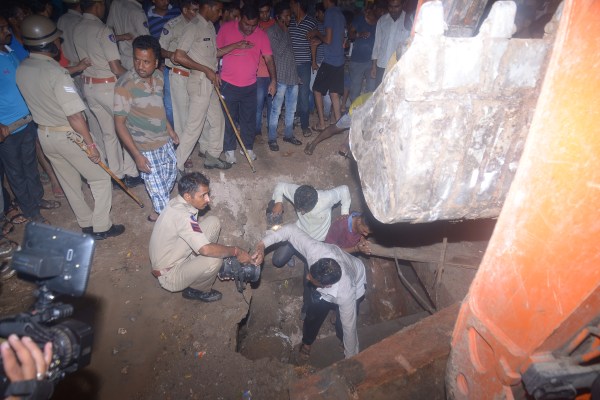 open drain reveals poor management of Jodhpur Nagar Nigam