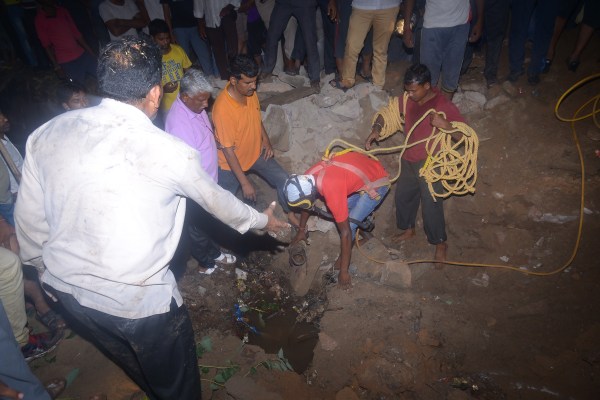 open drain reveals poor management of Jodhpur Nagar Nigam