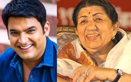 kapil sharma and lata mangeshkar