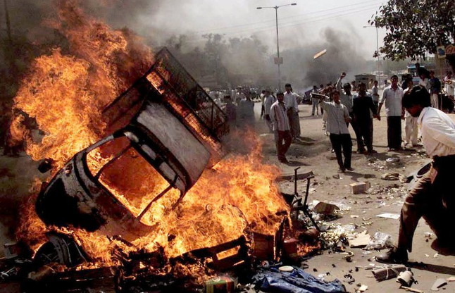 Riots in india
