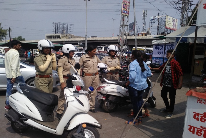 Women Police Petroling,  Sigma Petroling Kota, Kota Police, Crime Against Women, Rajasthan Patrika, Kota Patrika, Patrika News, Kota News
