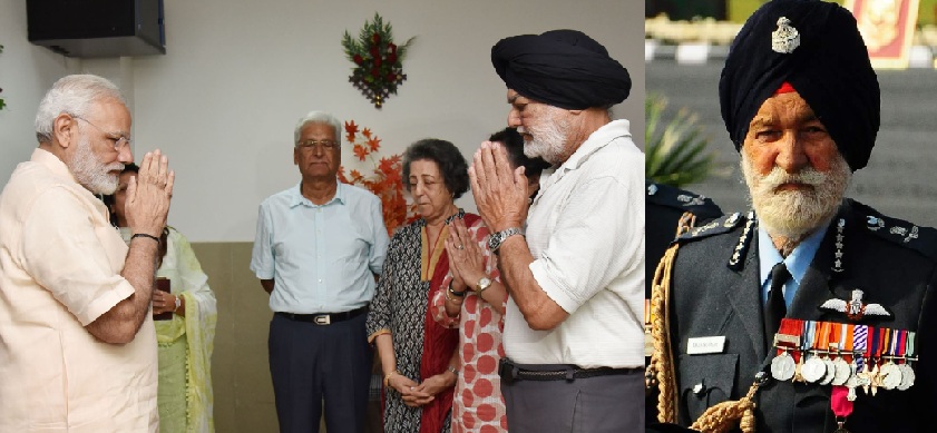 State Funeral to Indian Air force Marshal Arjan Singh at Delhi