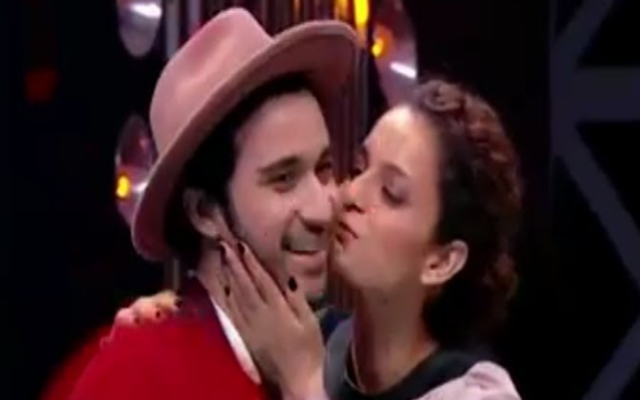 kangana ranaut kiss raghav juyal