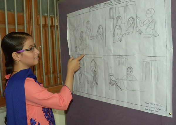 Bhitti story painting competition