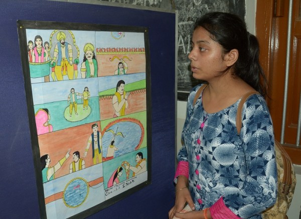 Bhitti story painting competition