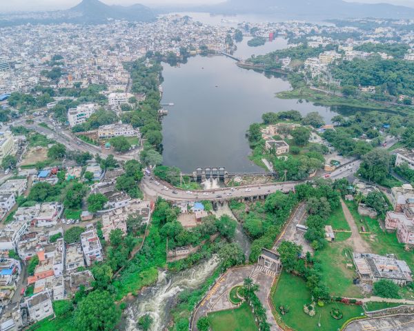 Udaipur drone images