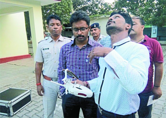 Officers will keep an eye on the sky