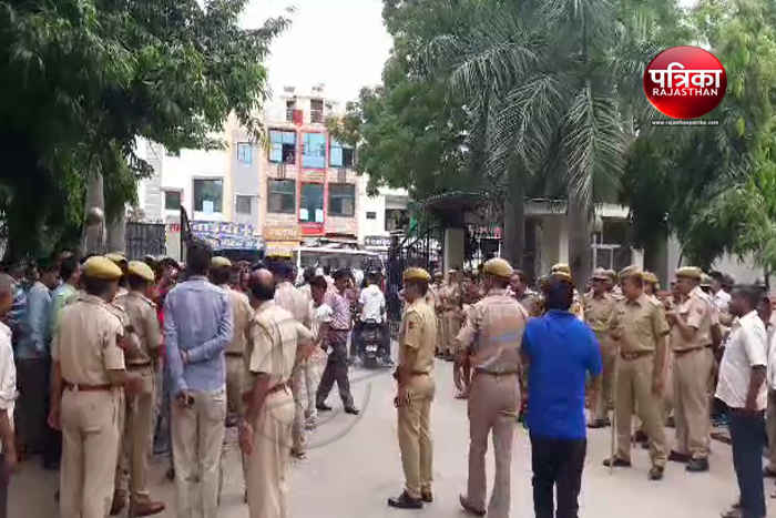 Bhilwara, Bhilwara news, Ruckus death of the patient in bhilwara, Latest news in bhilwara, Bhilwara News in hindi, Latest bhilwara news in hindi