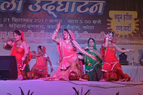 Cultural Program in Dussehra Fair of Kota
