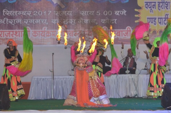 Cultural Program in Dussehra Fair of Kota