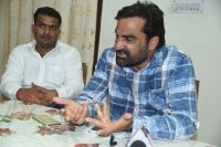 Press conference of MLA Hanuman Beniwal